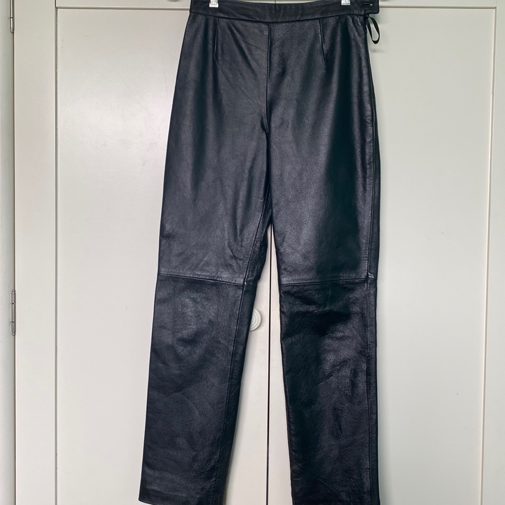 Leather pants